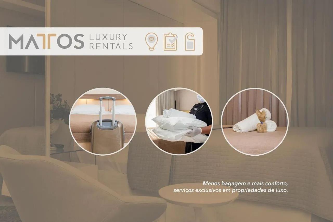 Aion Suites 302 - Lindo Apartamento Com Vista Para O Mar, A 60M Da Praia De Bombinhas, Com Piscina E Academia No Rooftop. Eksteriør bilde